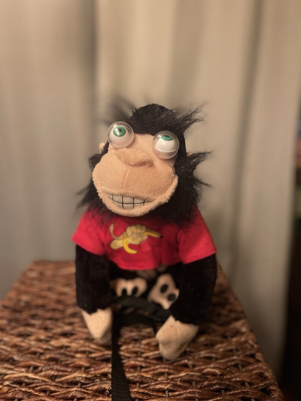 Gemmy Spanky The Humping Monkey Joke Toy Anamatronic - Working